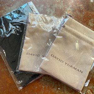 David Yurman dust bag bundle